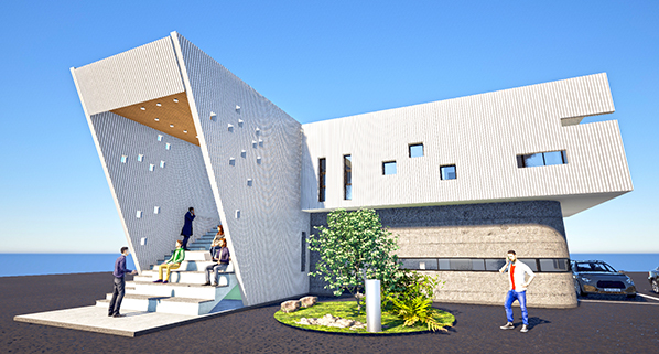 내년에 새롭게 조성될 청년공간 예상도  (사진 제공 : 남해군)